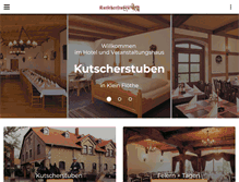 Tablet Screenshot of kutscherstuben.de